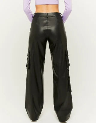 UNICORN Women's trousers faux leather black xxs xs s m l xl
