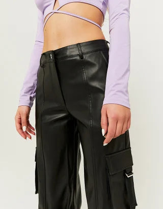 UNICORN Women's trousers faux leather black xxs xs s m l xl
