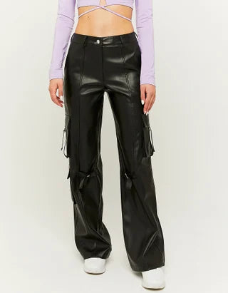 UNICORN Women's trousers faux leather black xxs xs s m l xl
