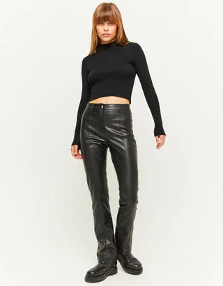 UNICORN Women's leather trousers black xxs xs s m l xl