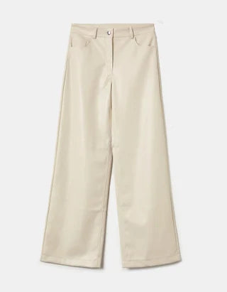 UNICORN Women's trousers faux leather beige black xxs xs s m l xl