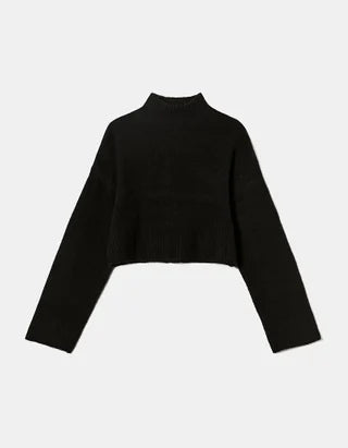 UNICORN Women's sweater knitted white black white striped blue black xs s m l