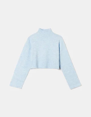 UNICORN Women's sweater knitted white black white striped blue black xs s m l