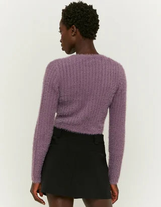 UNICORN Women's sweater crop top white purple red bordeaux green black gray blue xxs xs s m l