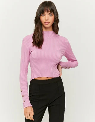 UNICORN Women's sweater knitted purple light blue s m l xl