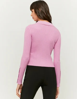 UNICORN Women's sweater knitted purple light blue s m l xl