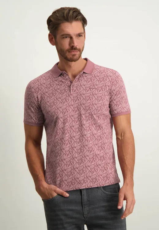 UNICORN Men's polo shirt short sleeves pink m l xl xxl xxxl
