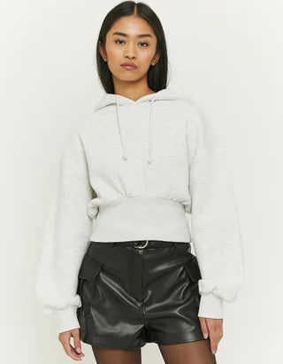 UNICORN Women's shorts faux leather black white xs s m