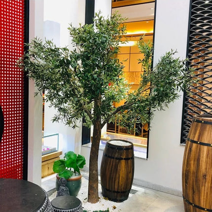 UNICORN Simulation of olive tree large floor-standing bionic green plant