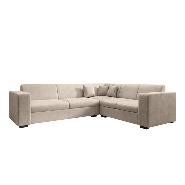 UNICORN Corner sofa 4-seater Velvet beige grey black