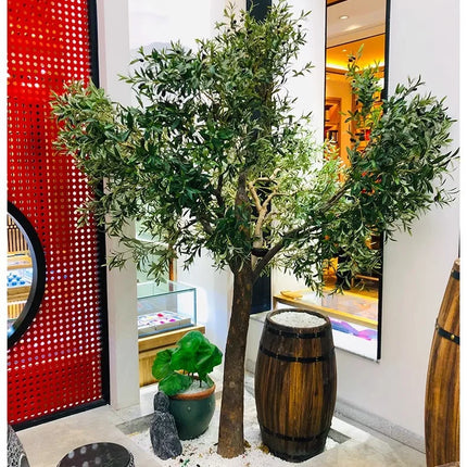 UNICORN Simulation of olive tree large floor-standing bionic green plant