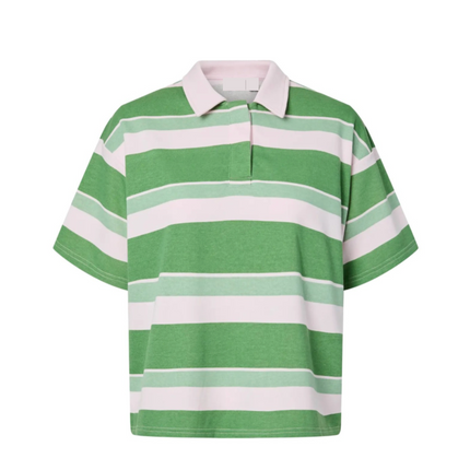 Gippy polo sweater top cradle pink green