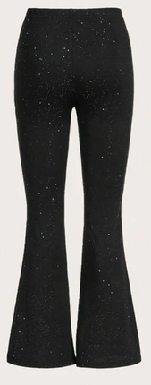 UNICORN Women's Glitter Trousers Black XS S M L