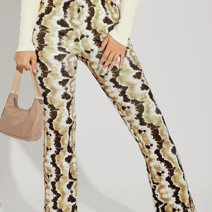 UNICORN Women's trousers snake print xs s m l xl