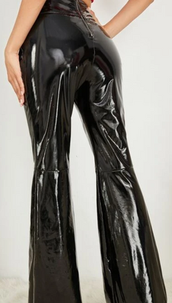 UNICORN Women's trousers faux leather black xs s m l xl