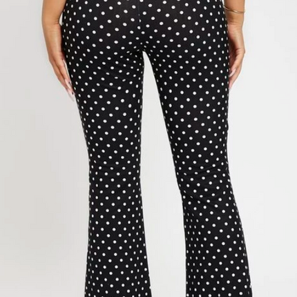 UNICORN Women's polka dot trousers black white xs s m l