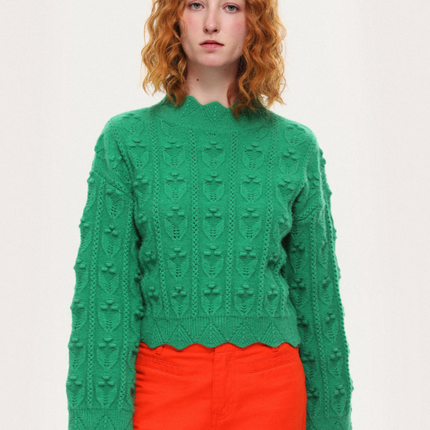 UNICORN Women's sweater dark green brown red white xs s m l xl