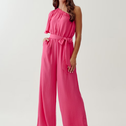 UNICORN Women's jumpsuit 1 sleeve pink xs s m l xl xxl xxxl