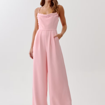 UNICORN Women's jumpsuit light pink white xs s m l xl xxl xxxl