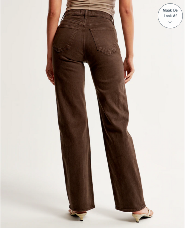 UNICORN Women's jeans trousers brown 23 24 25 26 28 28 30 31 32 33 34 35 36 37