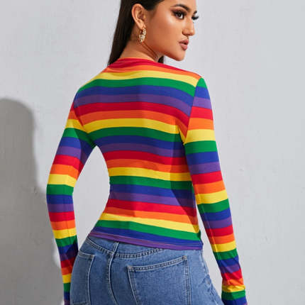 UNICORN Women's long sleeve shirt rain eye colors xs s m l xl xxl xxxl xxxxl