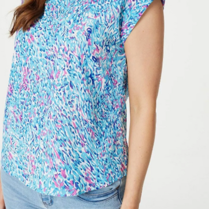 UNICORN Women's shirt blue pink 8 16 18