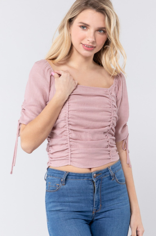 UNICORN Women's cropped top pink blue yellow s m l