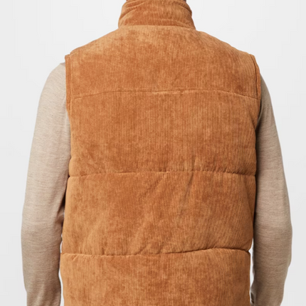 UNICORN Men's bodywarmer jacket brown beige s m l xl xxl