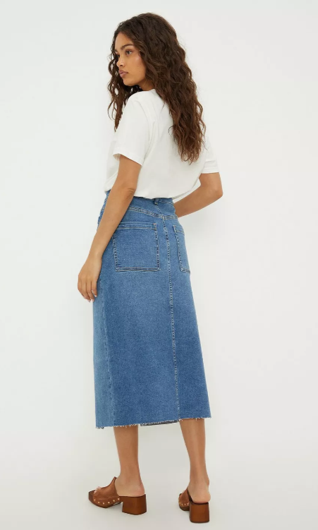 UNICORN Women's denim skirt light blue xs s m l xl xxl
