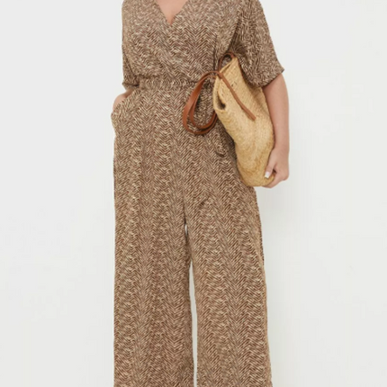 UNICORN Women's jumpsuit brown 46 48 50 52 54 56