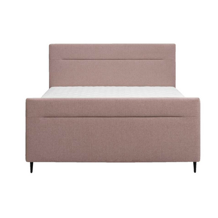UNICORN Boxspring double bed pink 160x200 cm