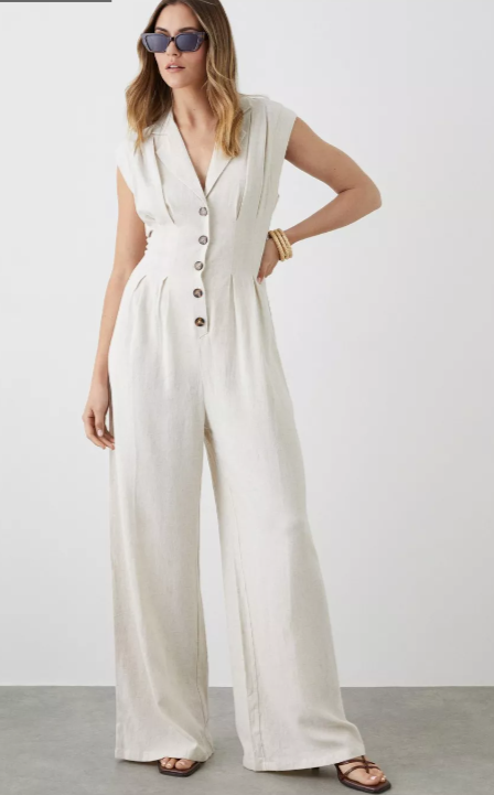 UNICORN Women's jumpsuit white dark blue xs s m l xl xxl xxxl