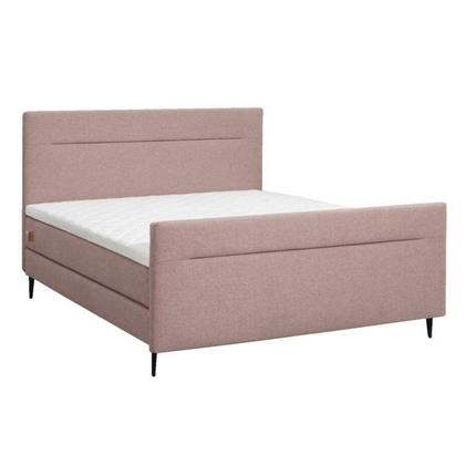 UNICORN Boxspring double bed pink 160x200 cm