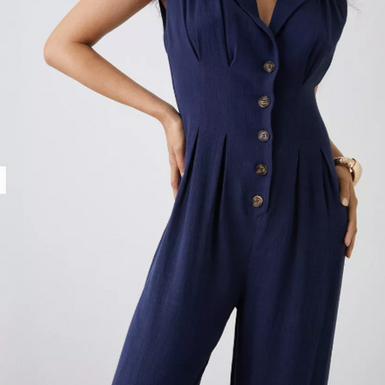 UNICORN Women's jumpsuit white dark blue xs s m l xl xxl xxxl