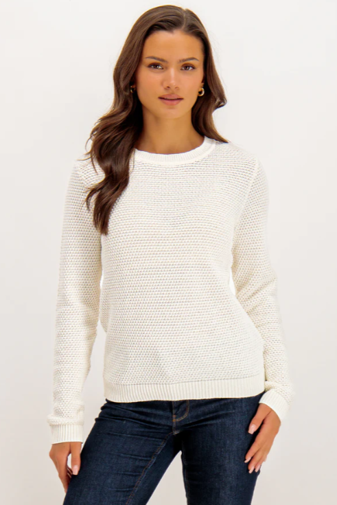 UNICORN Women's sweater white knitted xs s m l xl