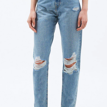 UNICORN Women's pants sky ripped blue s m l xl
