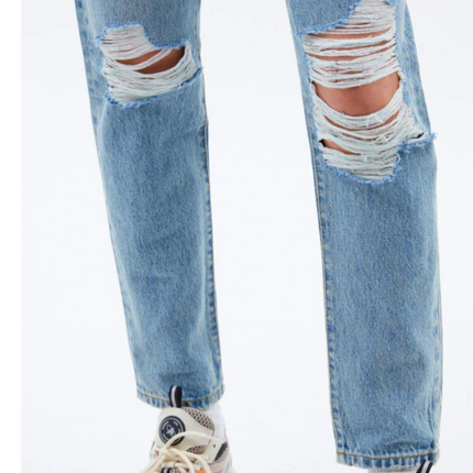 UNICORN Women's pants sky ripped blue s m l xl