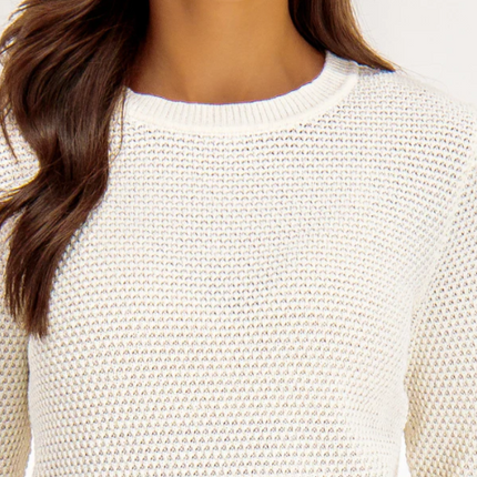 UNICORN Women's sweater white knitted xs s m l xl