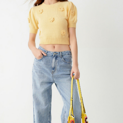 UNICORN Women's sweater yellow xs s m l xl