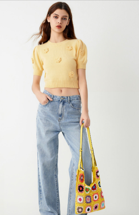 UNICORN Women's sweater yellow xs s m l xl