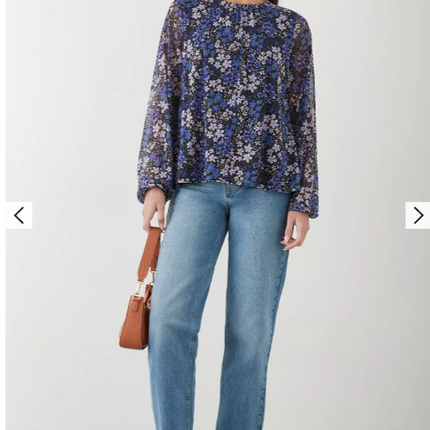 UNICORN Women's blouse blue s m l xl