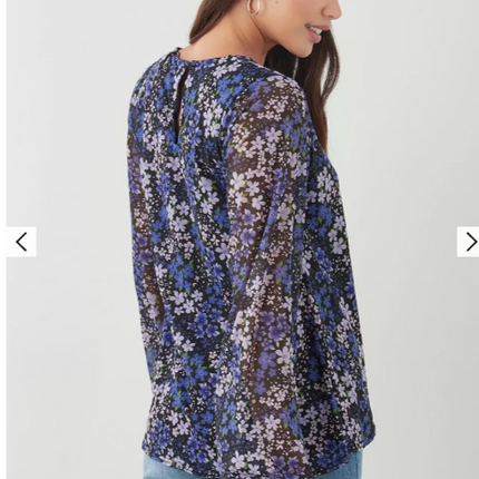 UNICORN Women's blouse blue s m l xl