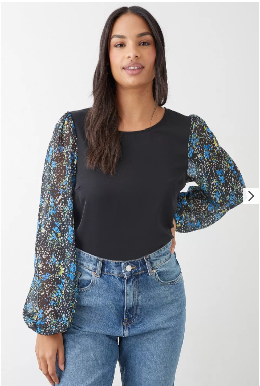 UNICORN Dames blouse blauw xs s m l xl xxl xxxxl