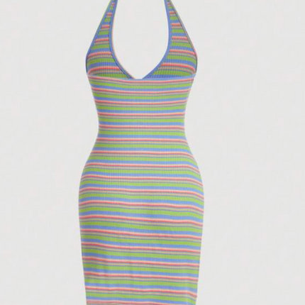 UNICORN Women's dress green pink purple xs s m l