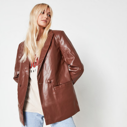 UNICORN Women's blazer brown xl l m s xs xxs xxxs