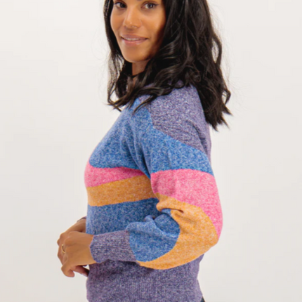 UNICORN Women's sweater purple blue xs s m l xl