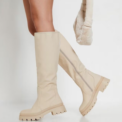 UNICORN Women's boots beige dark brown 36 37 40