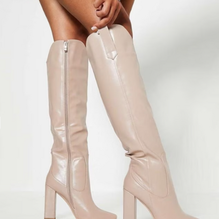 UNICORN Women's boots leather beige 36