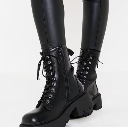 UNICORN Women's boots black leather 36 41