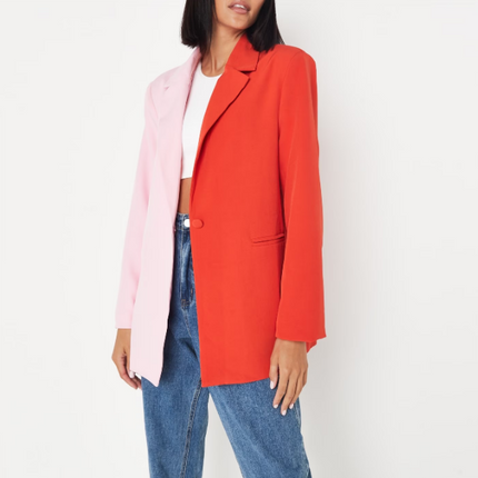 UNICORN Women's blazer orange pink xxs